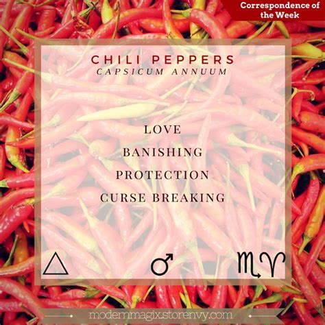 The cultural significance of chili peppers in witchcraft